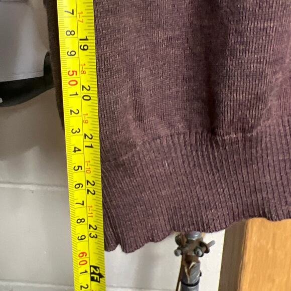 Vintage Jean Paul Gaultier Marine Femme Small Brown Cardigan Tattoo Art Cotton - Picture 5 of 6